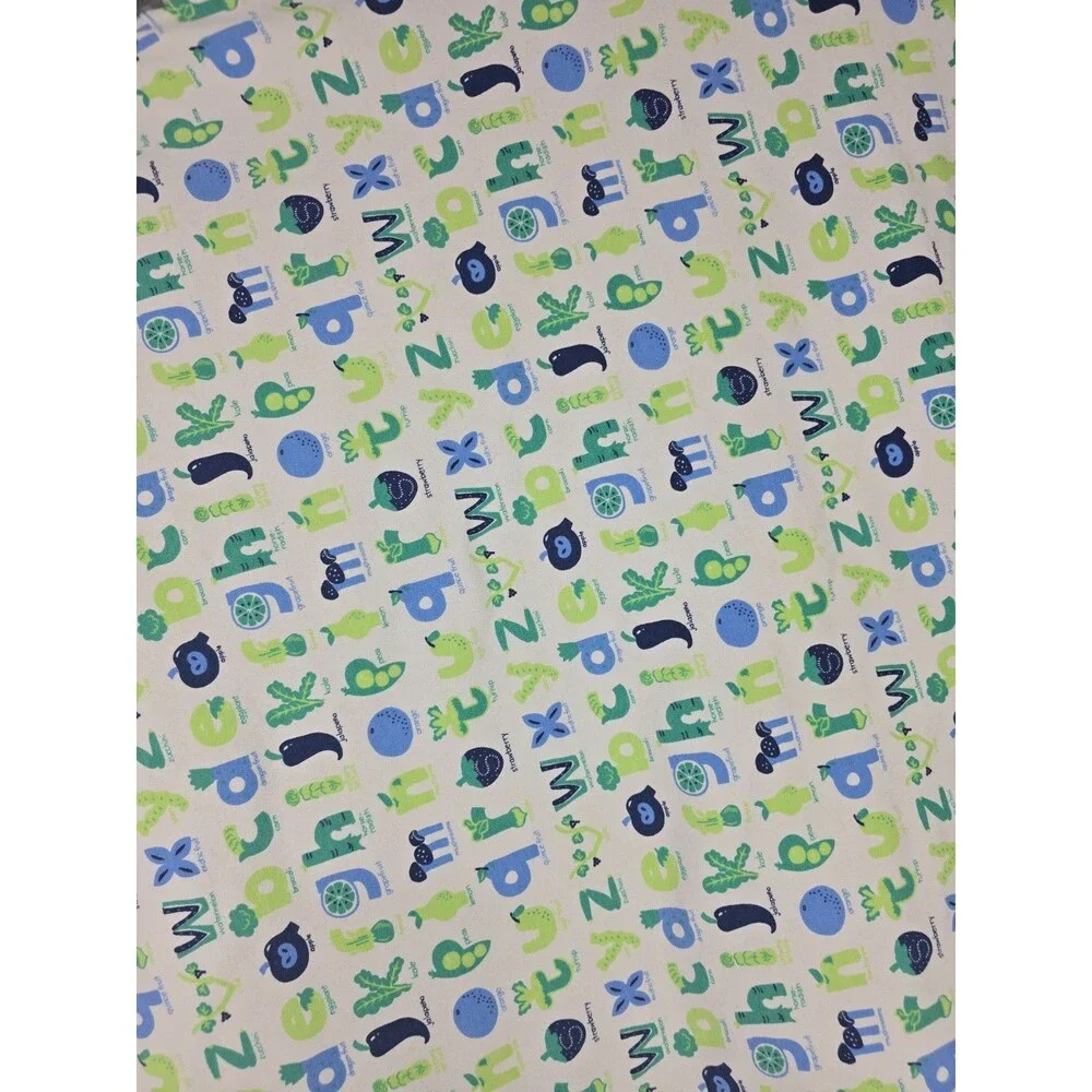 Gymboree Alphabet Blanket Pea Pod Baby Security Lovey Receiving Blanket 2016